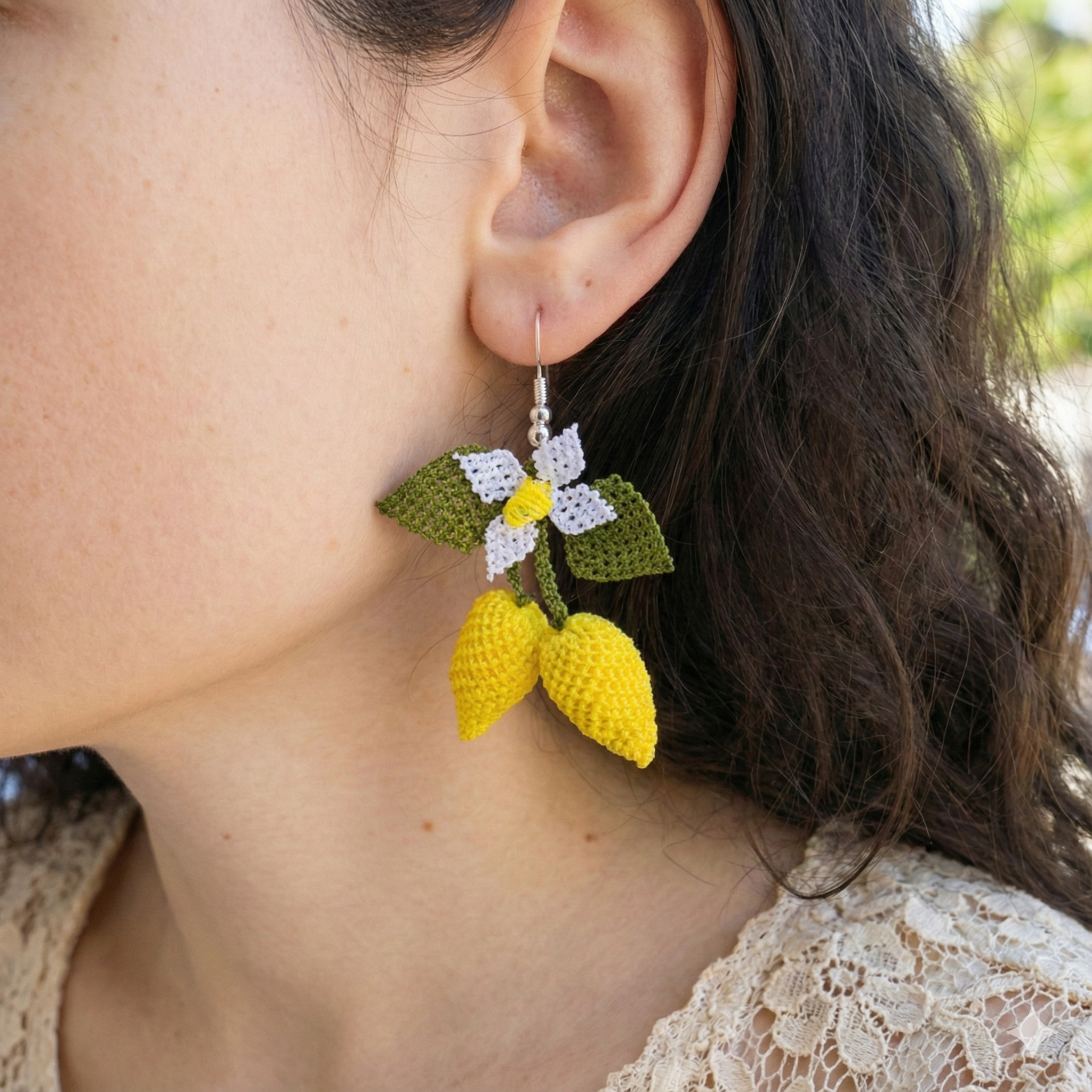 Lemon Earrings