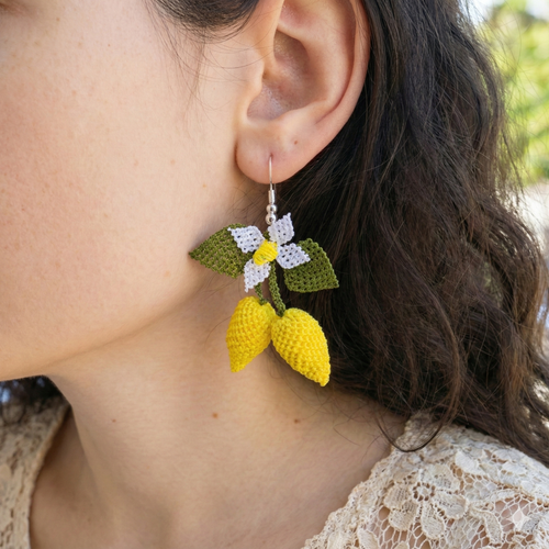 Lemon Earrings